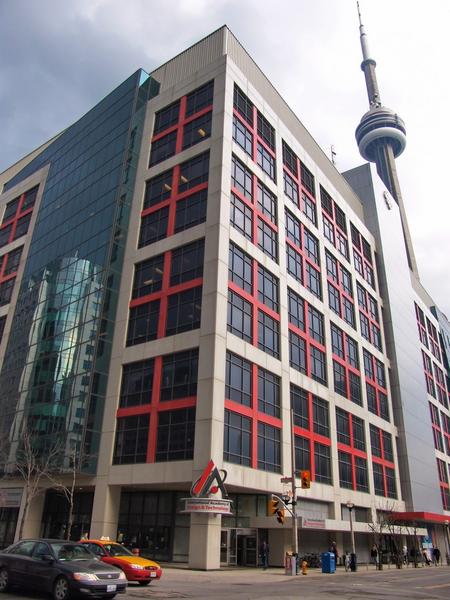 CBC iconic building in King West