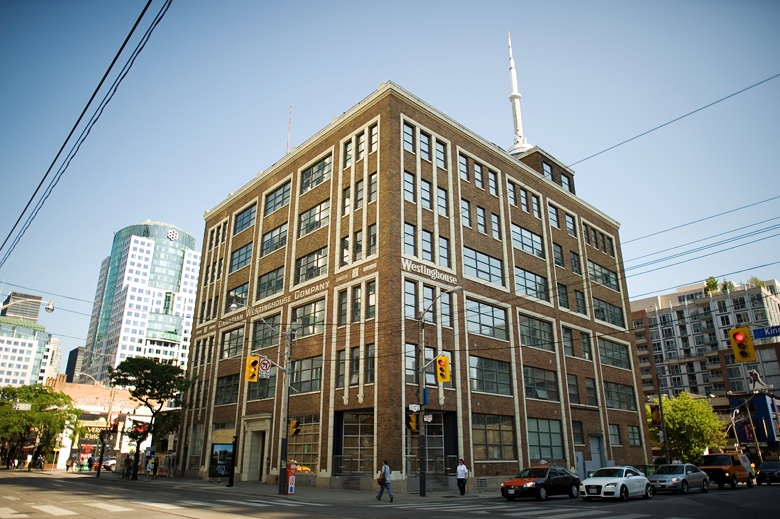 Historic Westinghouse Buiding at King Street West & Blue Jays Way